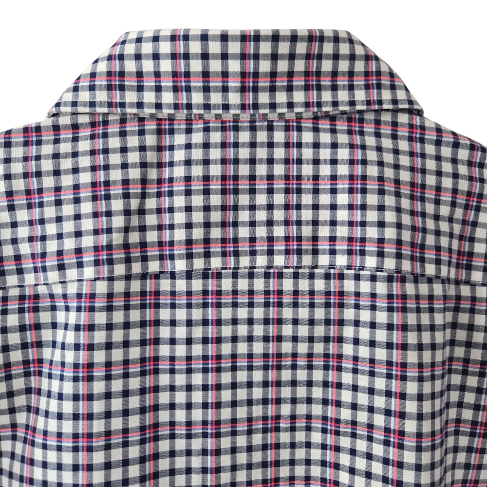 Twillory Untuckable Glow Button-Down Shirt Tailored Fit Plaid Check‎ - Picture 6 of 13